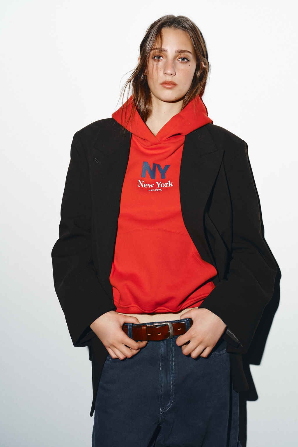 OVERSIZE DOUBLE-BREASTED BLAZER