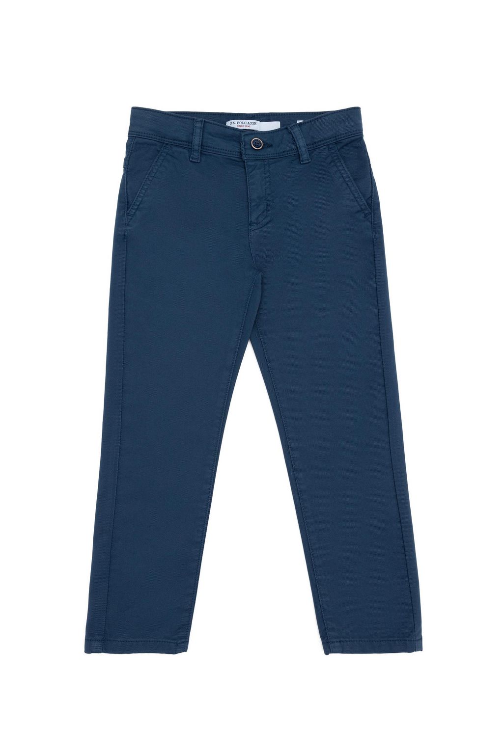 Синие брюки чинос для мальчиков - U.s. polo assn фото 2