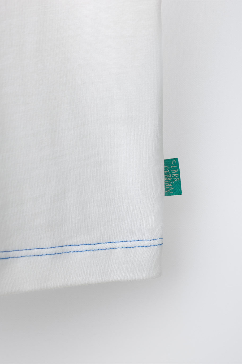 CAMISETA BORDADO Y ESTAMPADO CLARA CEBRIAN  / Blanco - Zara фото 4