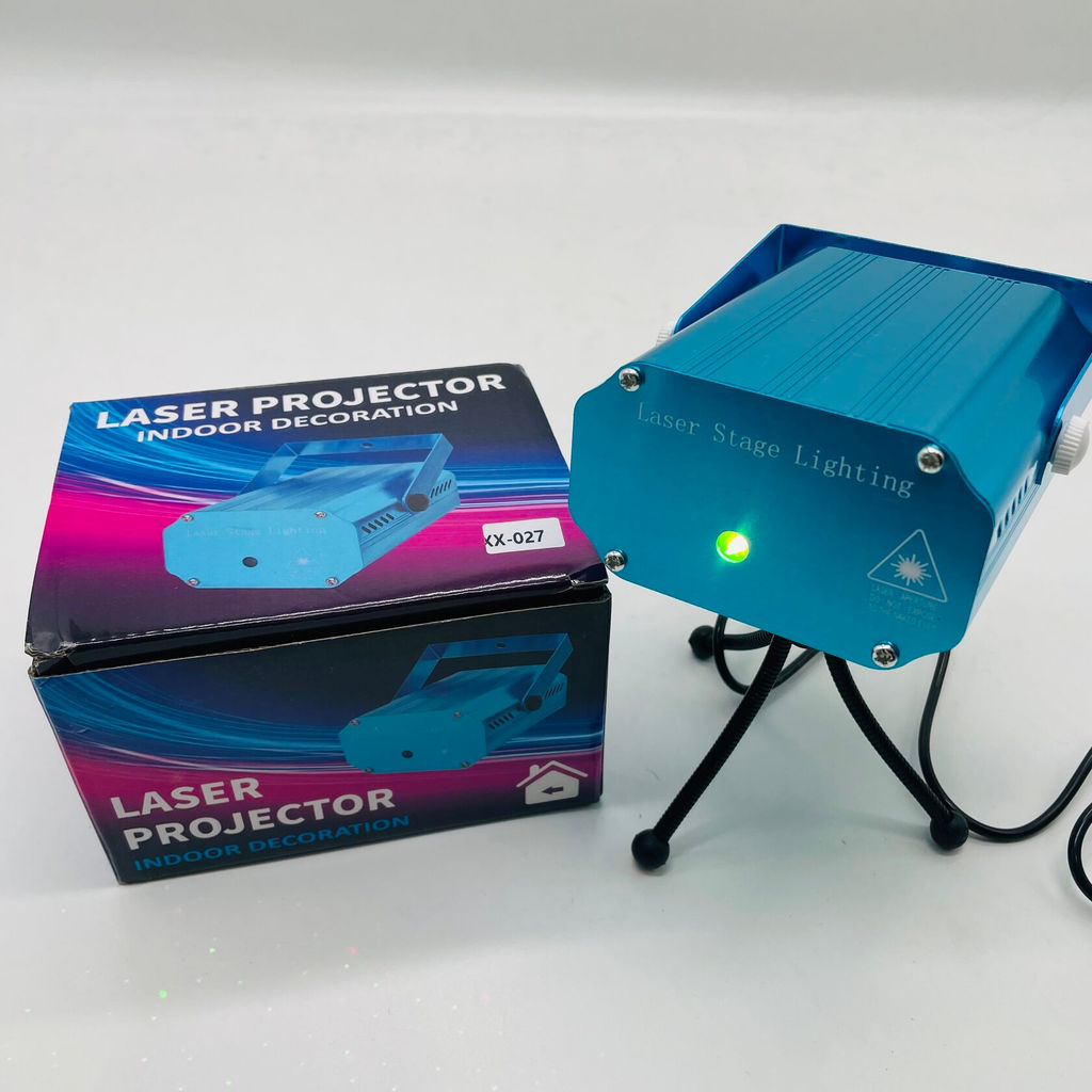 Проектор лазерный домашний синий (арт. XX-027) - Ип лебедев о.ю фото 2