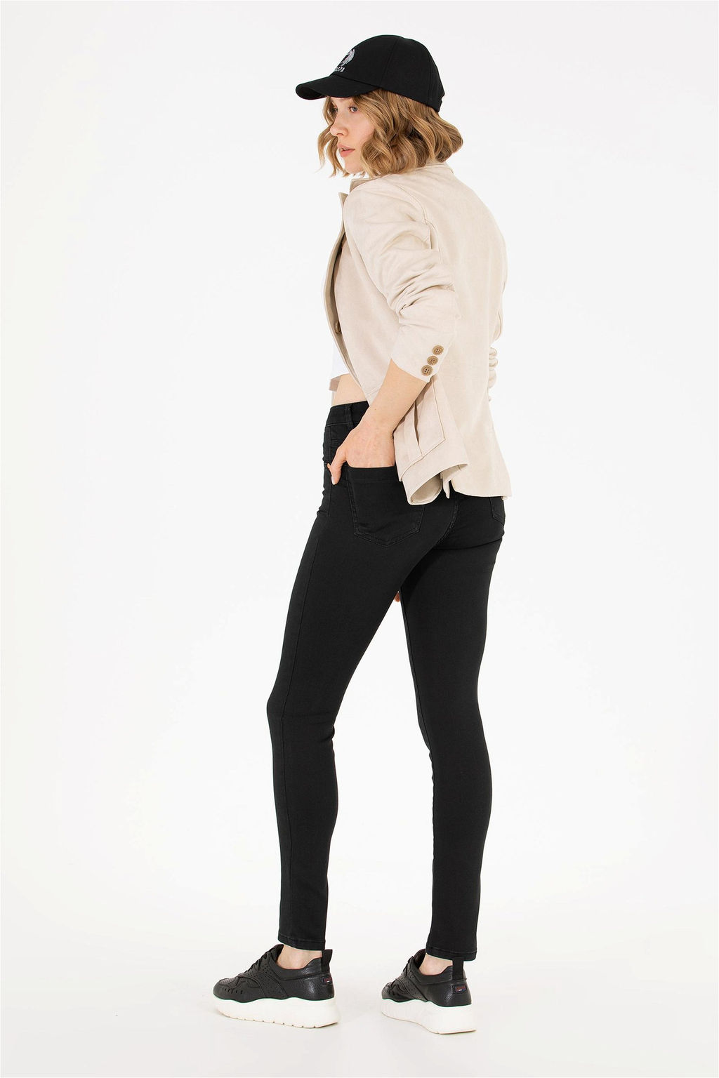 ЧЕРНЫЕ БРЮКИ ИЗ ДЕНИМА - U.s. polo assn фото 11