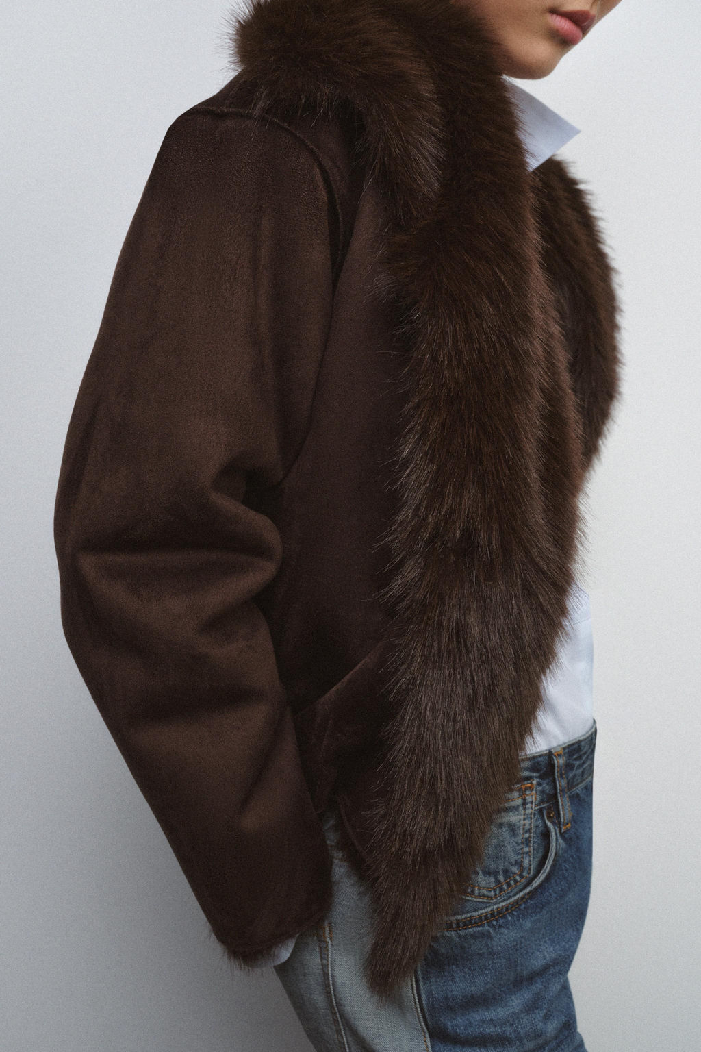 DOUBLE-FACED COAT ZW COLLECTION - Zara фото 4