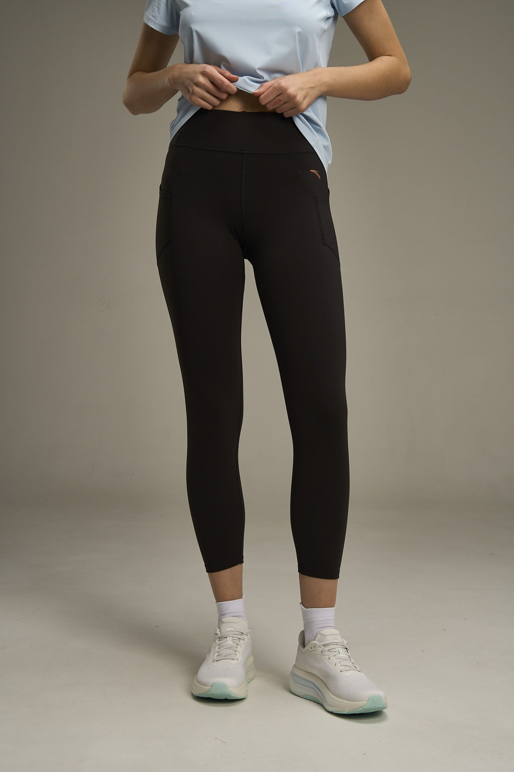 Легинсы укороченные Черный ANTA PRO Tight Ankle Pants