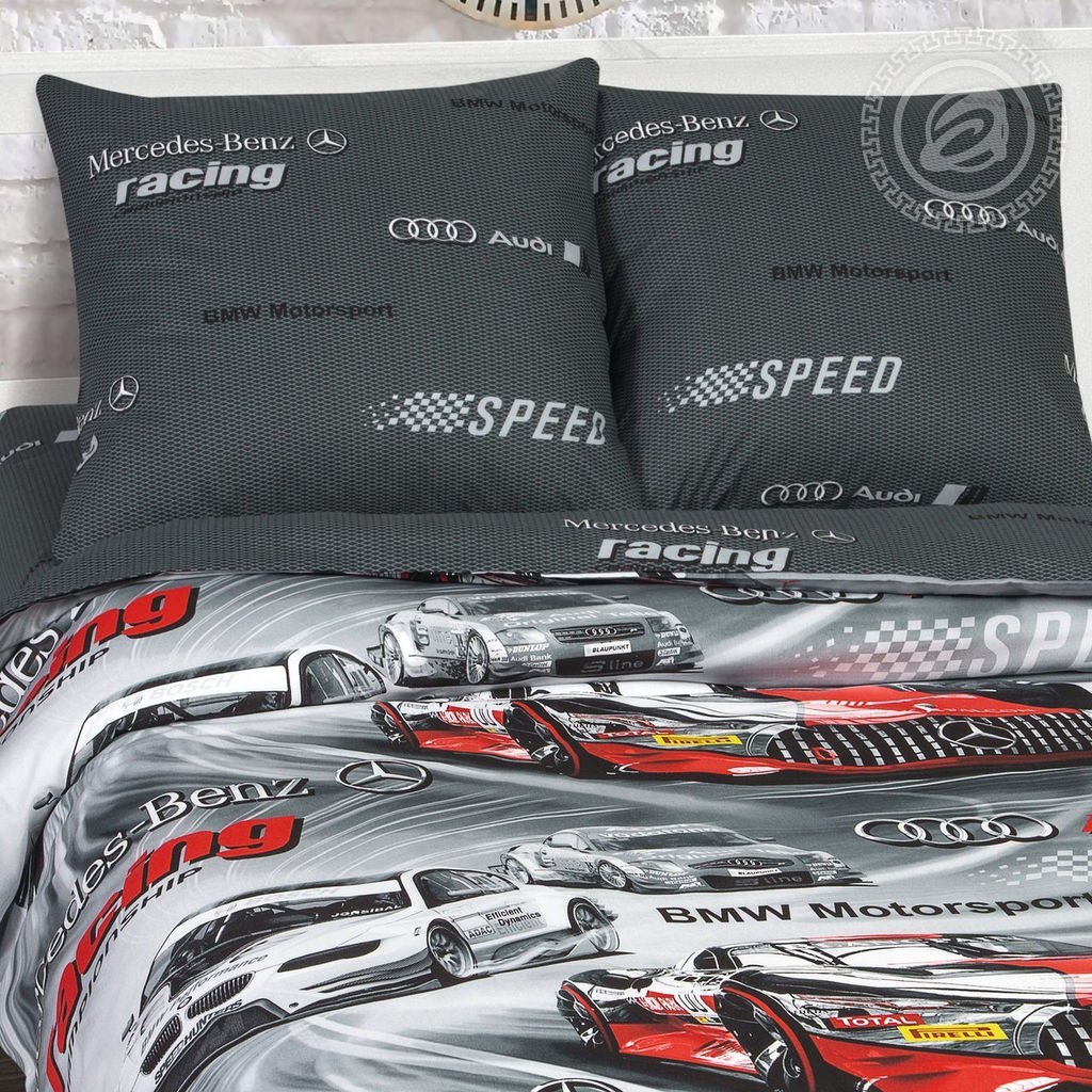 Постельное белье Мажор (поплин детский) 1,5 сп./Пододеяльник: 1 шт. - 215*145; Простыня: 1 шт. - 214*150; Наволочка: 2 шт. - 70*70; Поплин детский