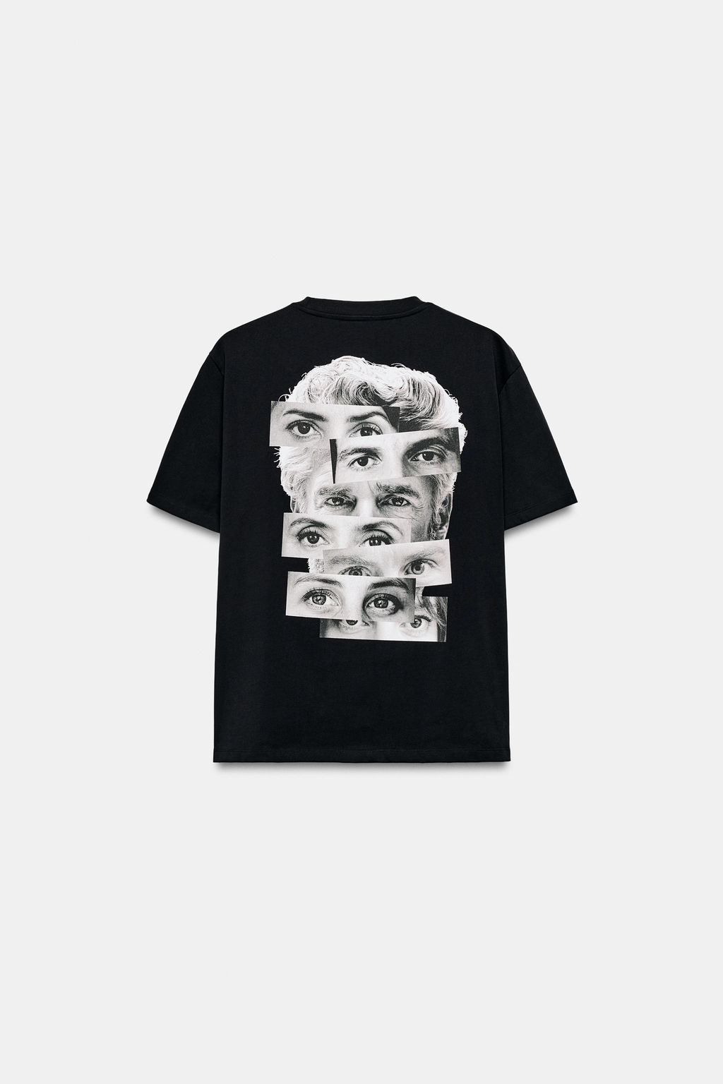 CAMISETA MANGA CORTA ALMOD?VAR / Negro