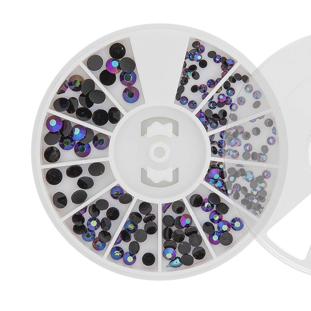 Nail Art Набор страз для ногтей №9, фиолетовый  фото 2