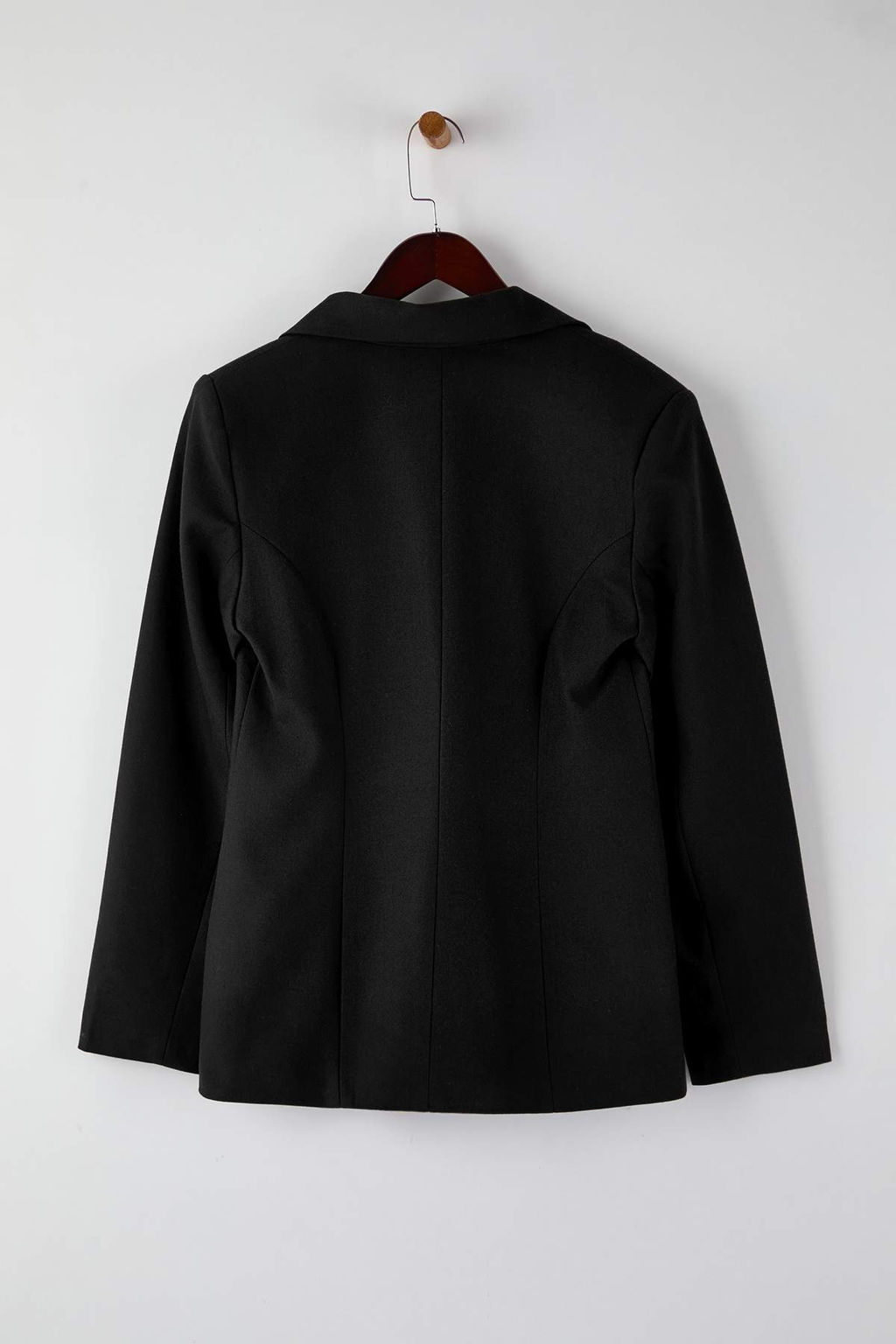 EXCLUSIVE Ozel Koleksiyon Bordo Fitted Kase Blazer Ceket TWOAW26BC00054 - Trendyolmilla фото 13