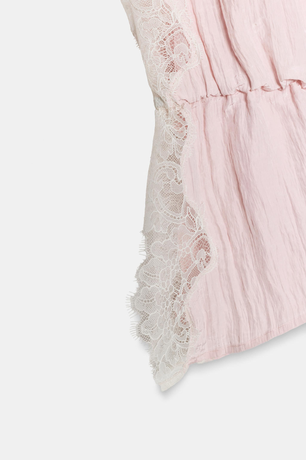 TOP LENCERO ENCAJE / Rosa