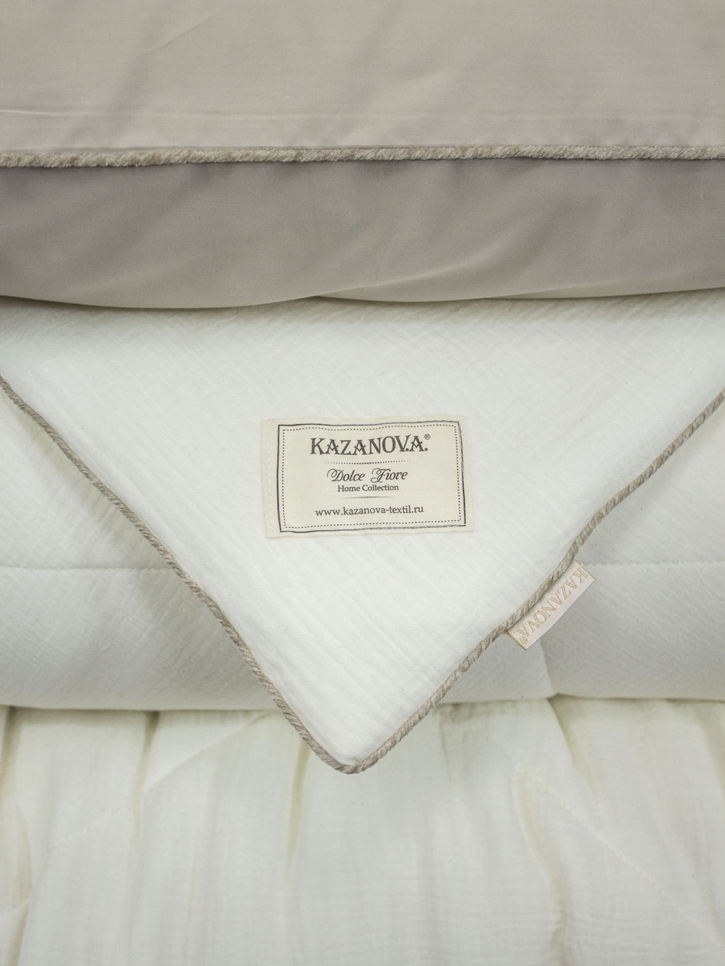 Muslin & Satin Solid color (крем карамель) комплект - Kazanov.a. фото 4