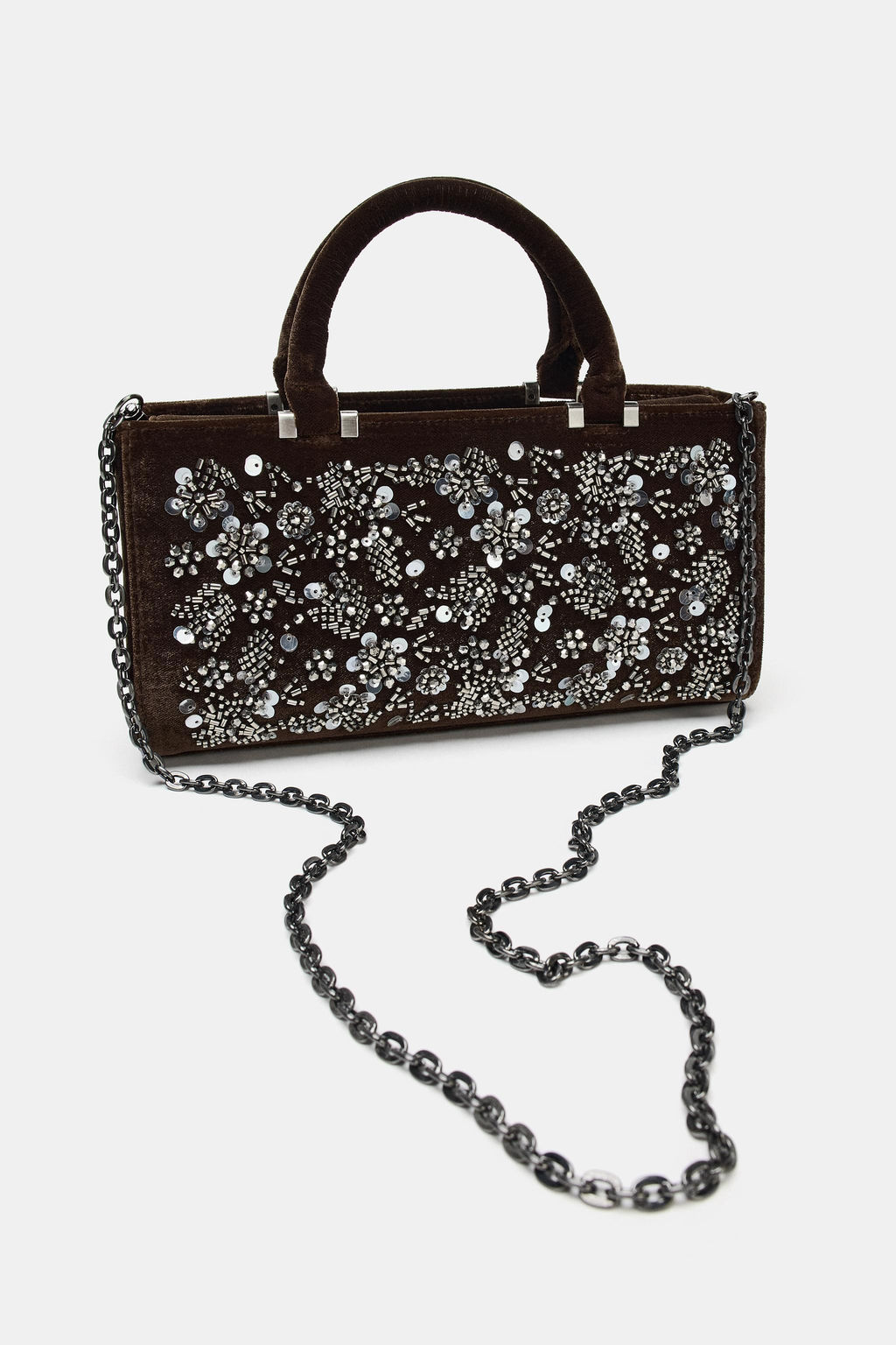 BEADED CITY BAG - Zara фото 6
