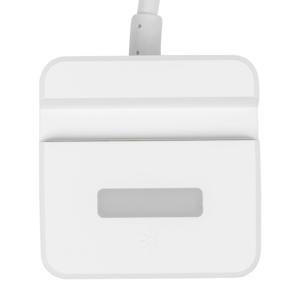 S-GCD2-1,5SBUH WHITE Удлинитель серии Standard, с/з, шнур 1,5м, 2 гнезда, 3 USB, 16А, держатель для телефона. Белый. ТМ Uniel