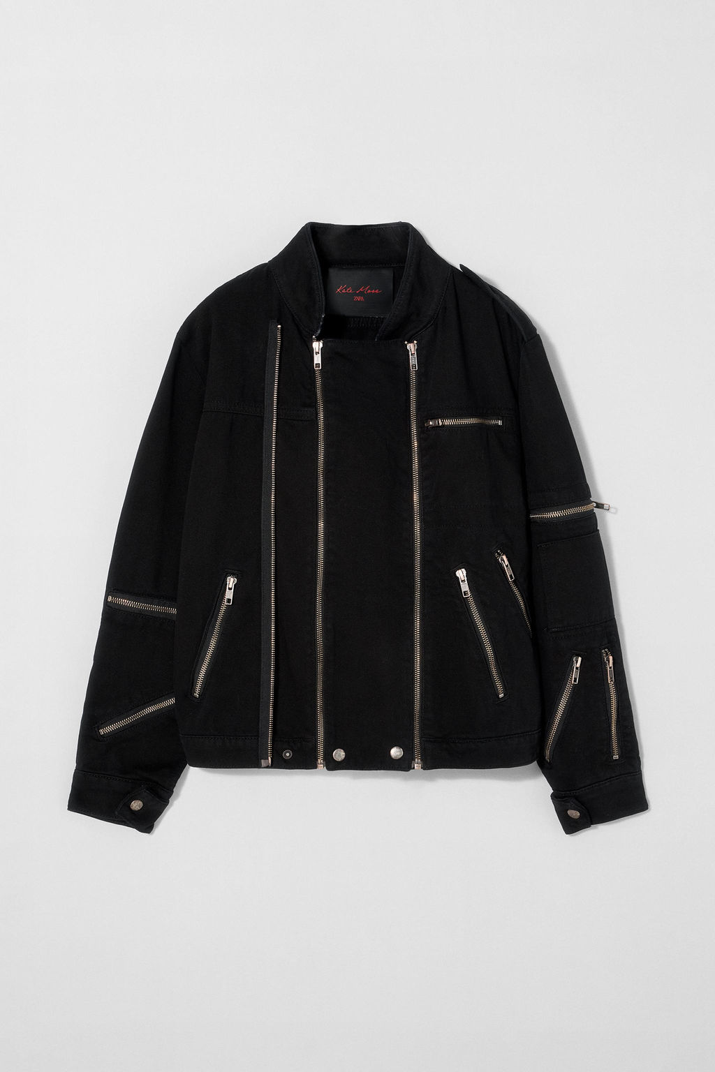 KATE MOSS X ZARA ZIPPED JACKET  фото 2