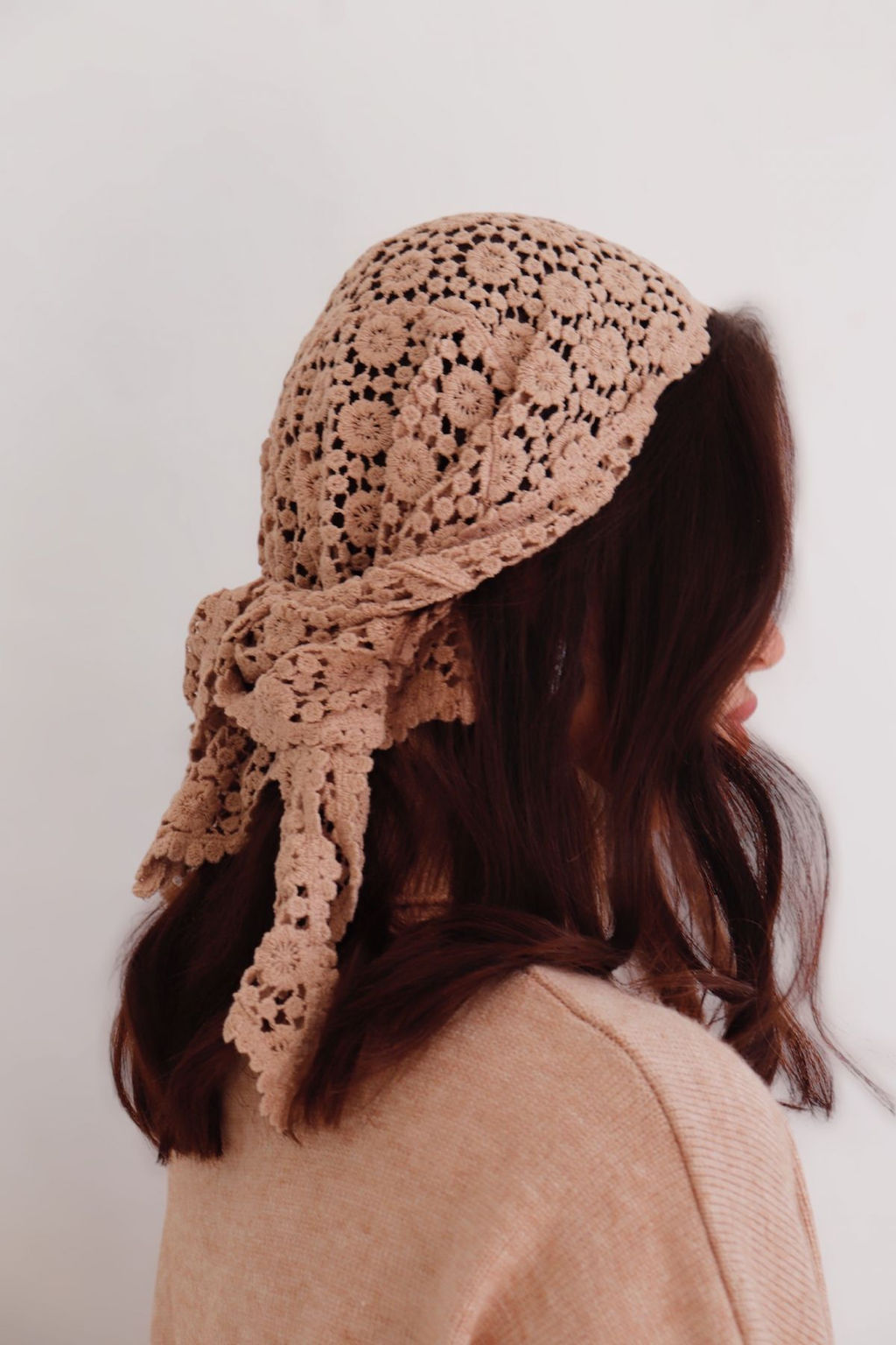 Martichelli Косынка бежевая  фото 4