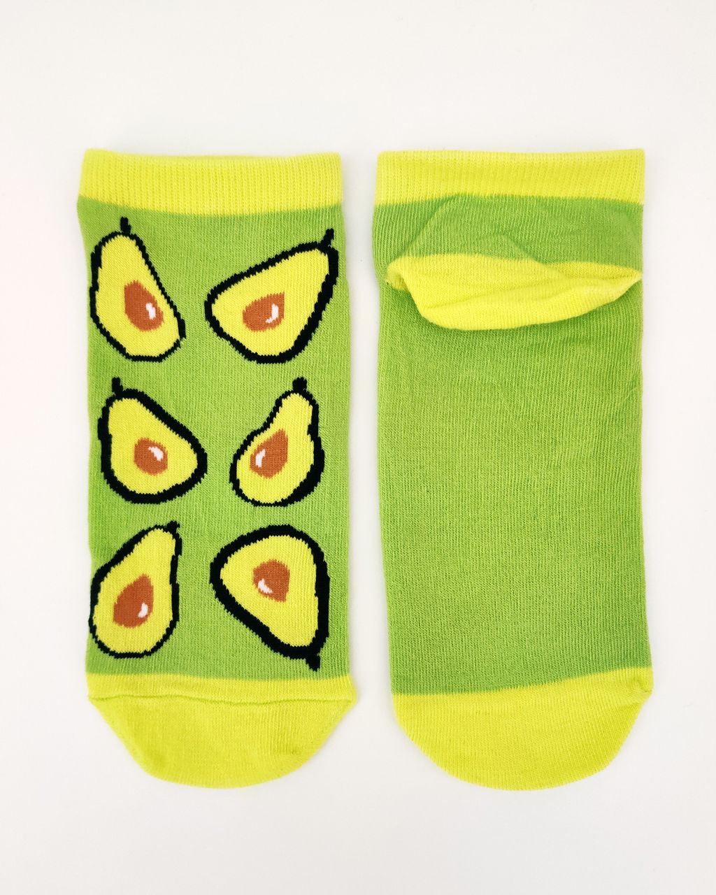 Короткие носки р.35-40 fruit avocado - Krumpy фото 2