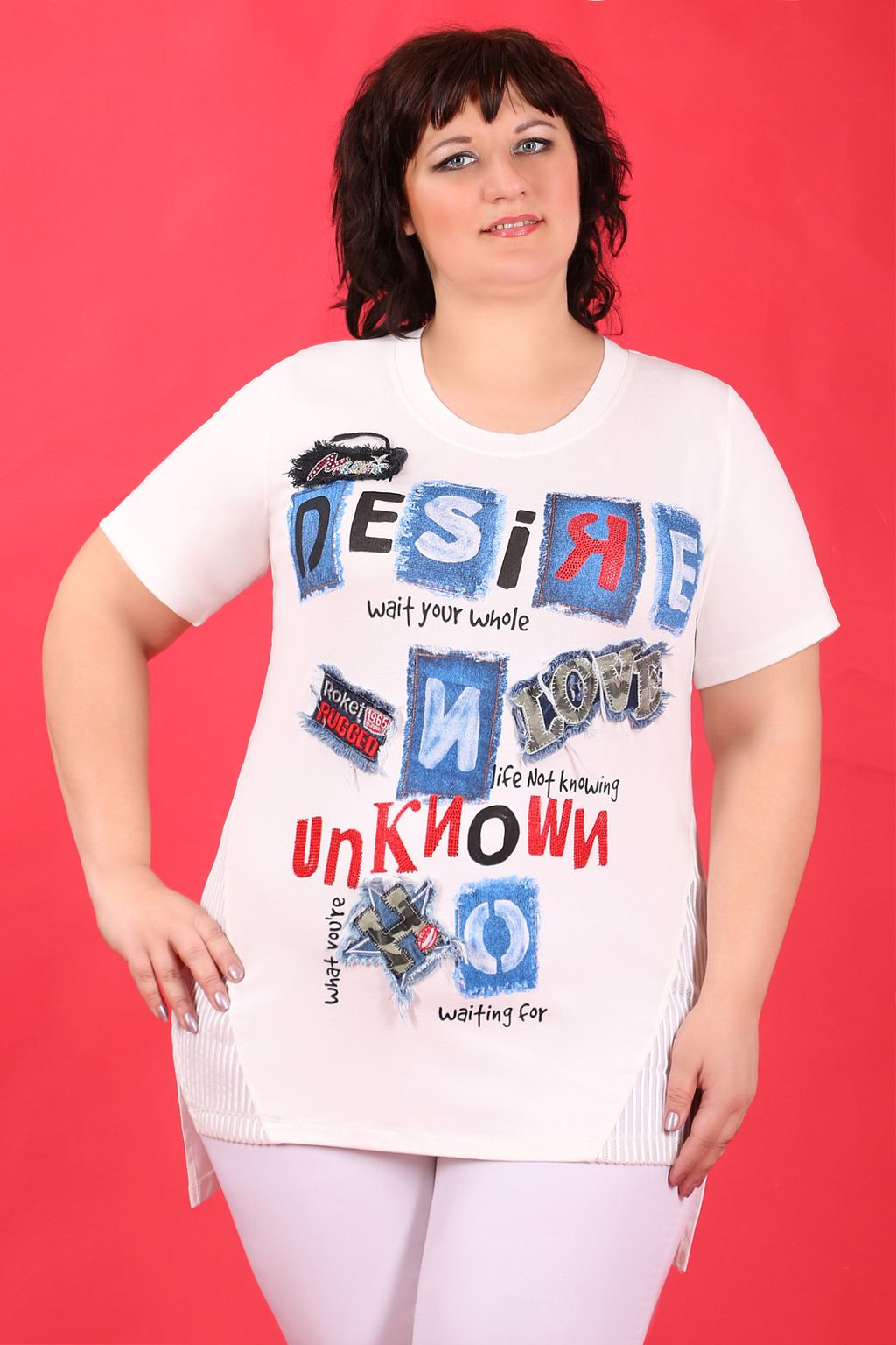 Футболка-туника женская производства Турция