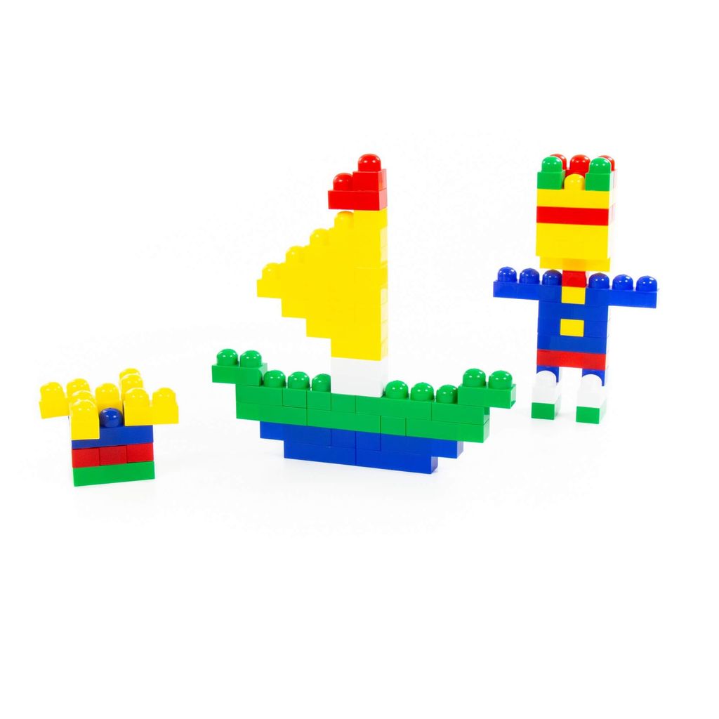 Конструктор Юниор (360 элементов) (в контейнере) - Полесье фото 3