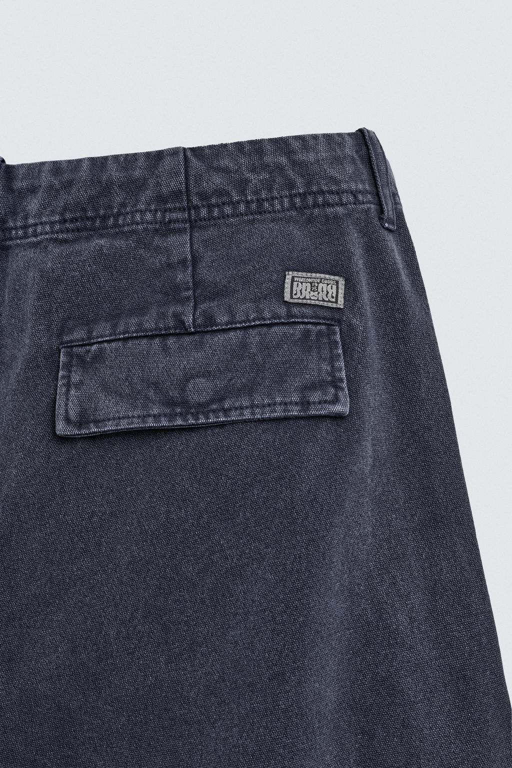 PANTAL?N CARGO PARACHUTE / Gris antracita - Zara фото 11