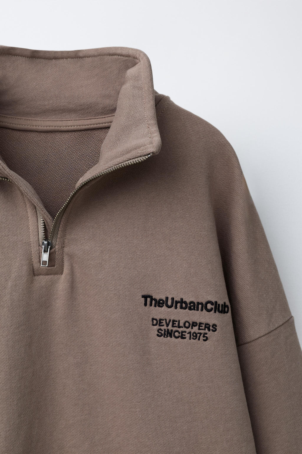 PLUSH SWEATSHIRT WITH SLOGAN - Zara фото 15