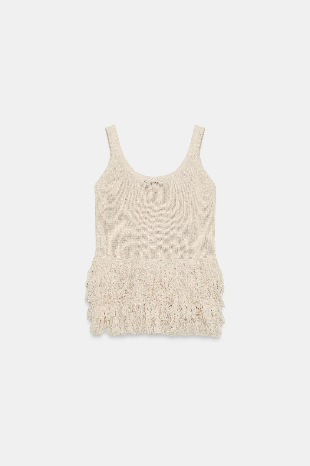 TOP PUNTO FLECOS / Crudo - Zara фото 6