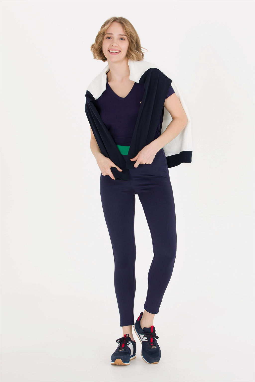 Женские темно-синие колготки Неожиданная скидка в корзине - U.s. polo assn фото 3