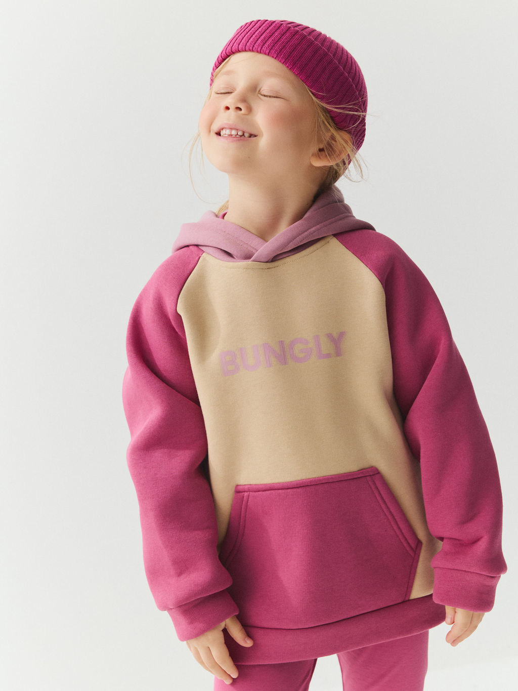 Худи Колор блок "Ультрафиолет" утепленное