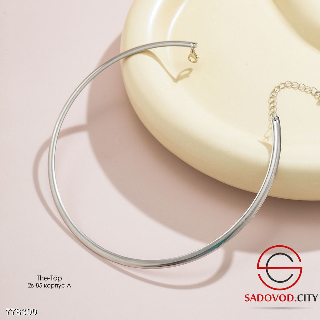 Ожерелье минимализм под золото - Bruno фото 6