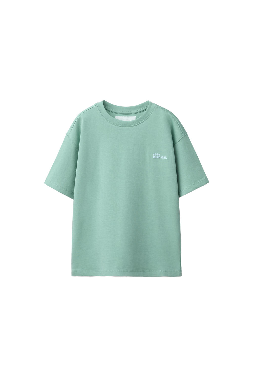 CAMISETA HEAVY WEIGHT TEXTO / Turquesa - Zara фото 6