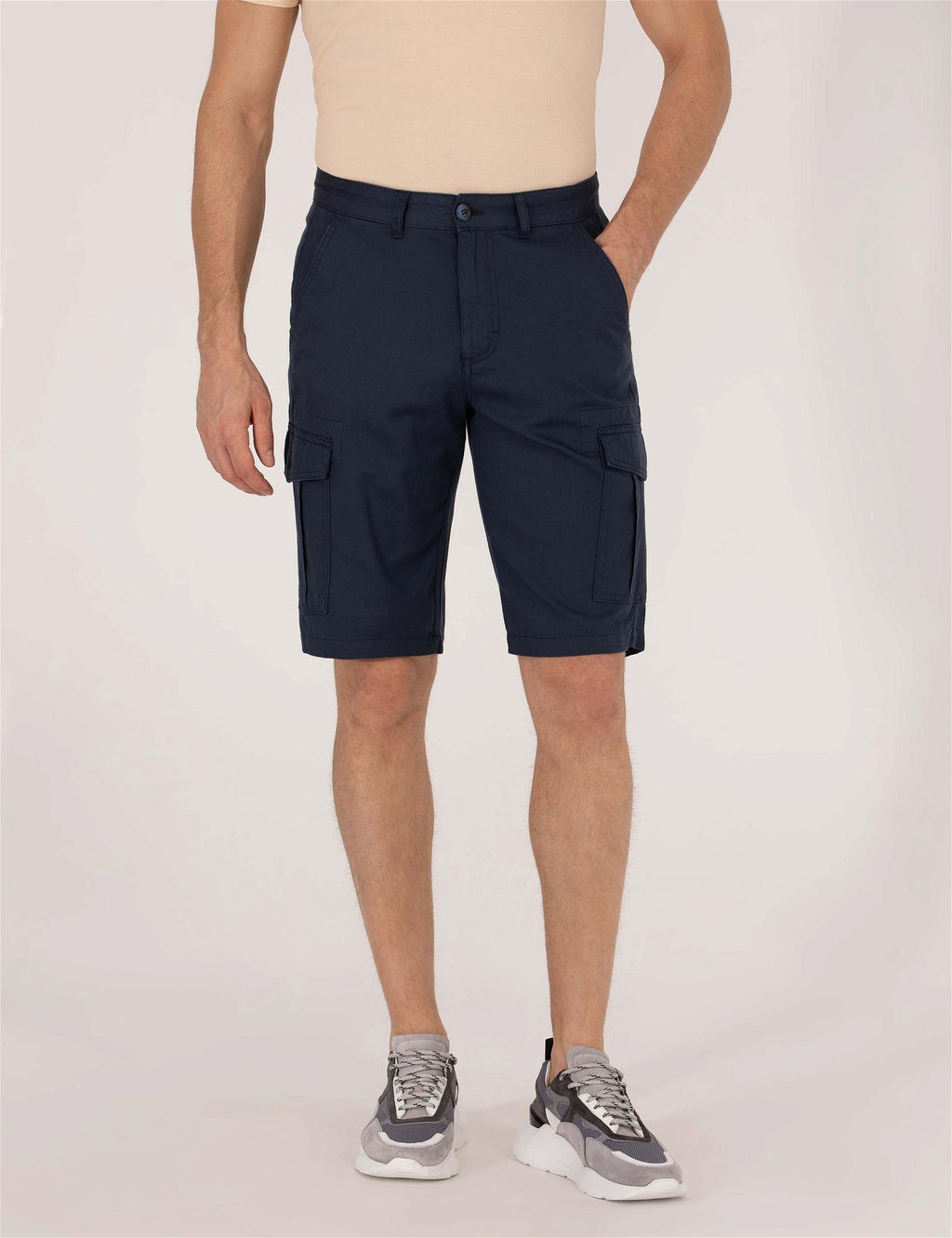 Lacivert Comfort Fit Kargo Cepli _ort - Pierre cardin фото 2