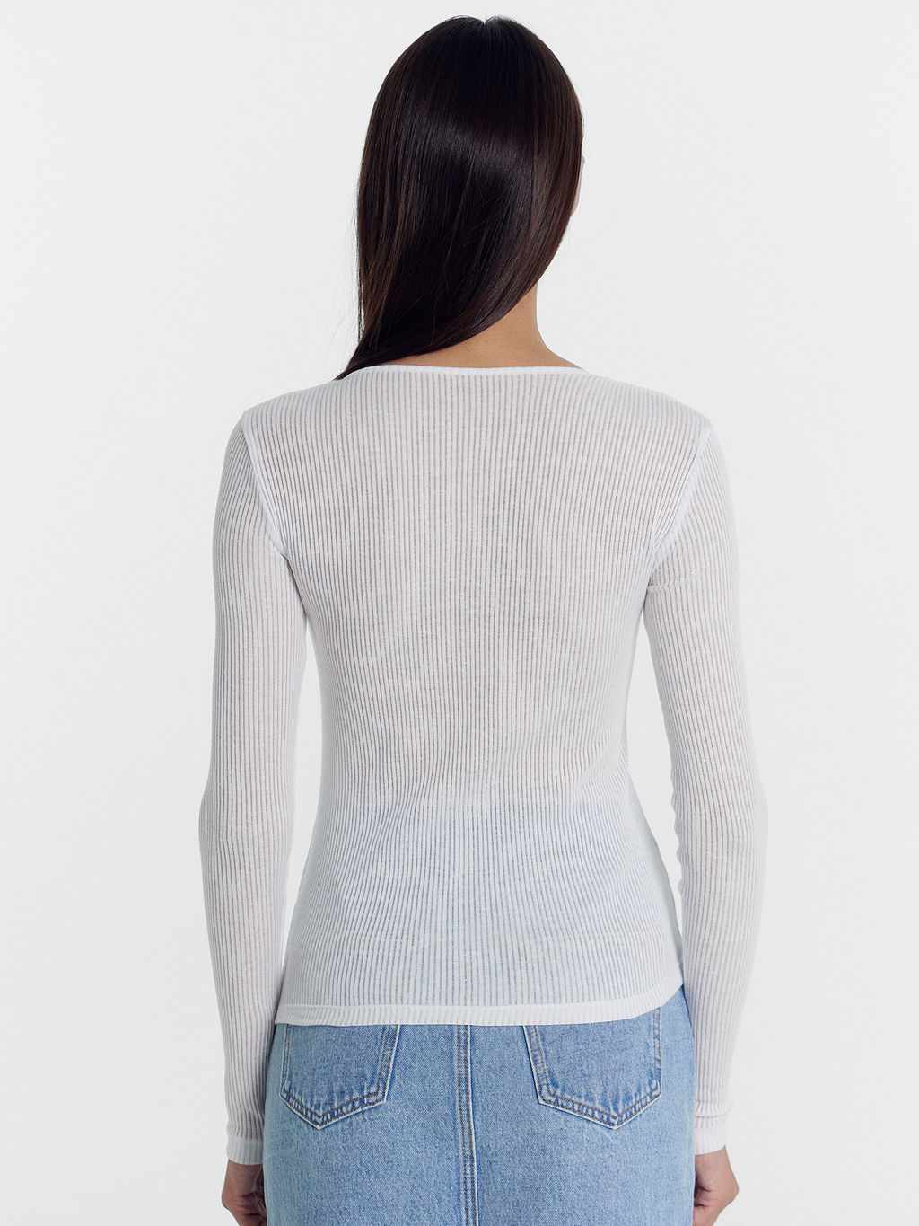 Джемпер женский в белом цвете - Mark formelle фото 5