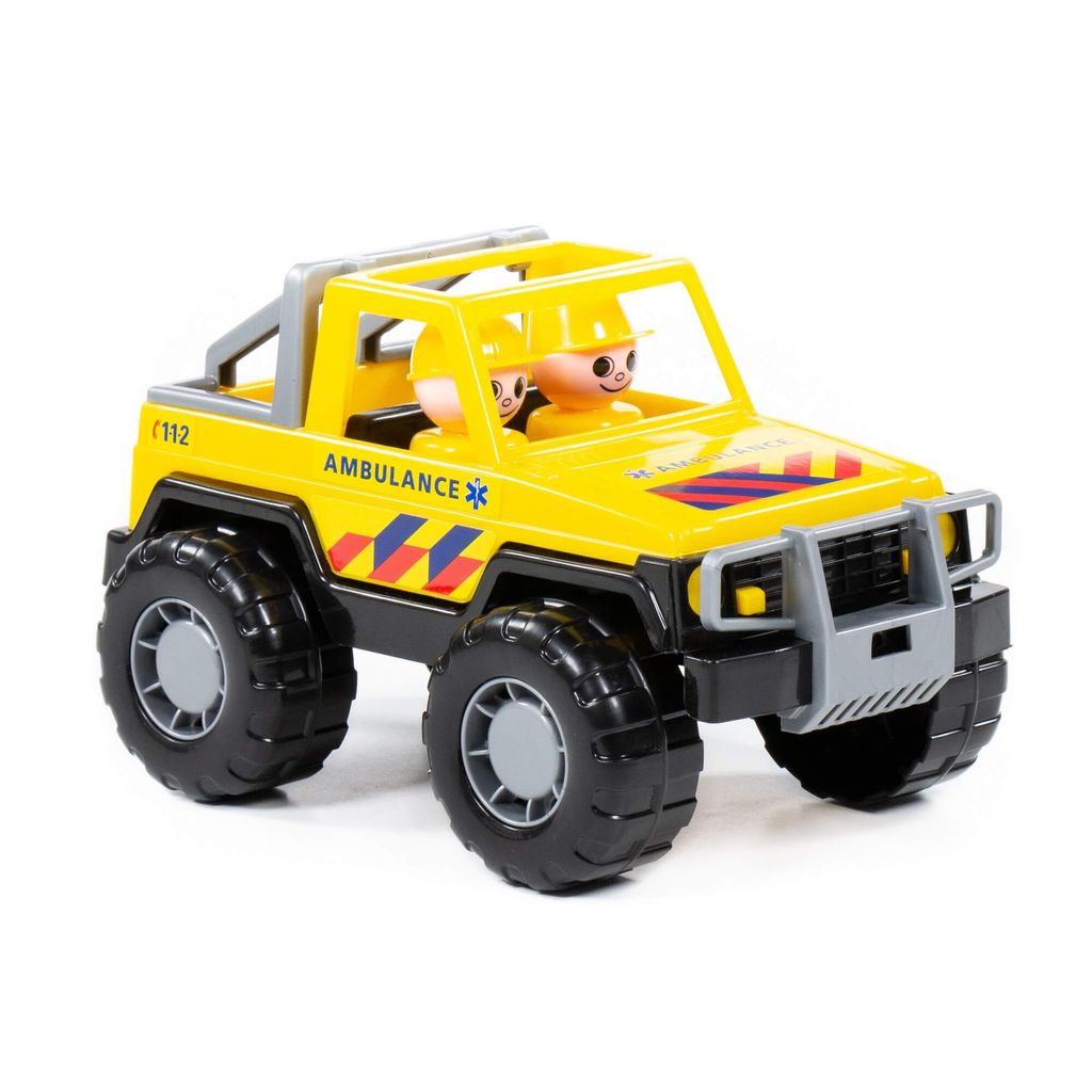 Автомобиль-джип скорая помощь Сафари (NL) (в сеточке) - Полесье фото 5