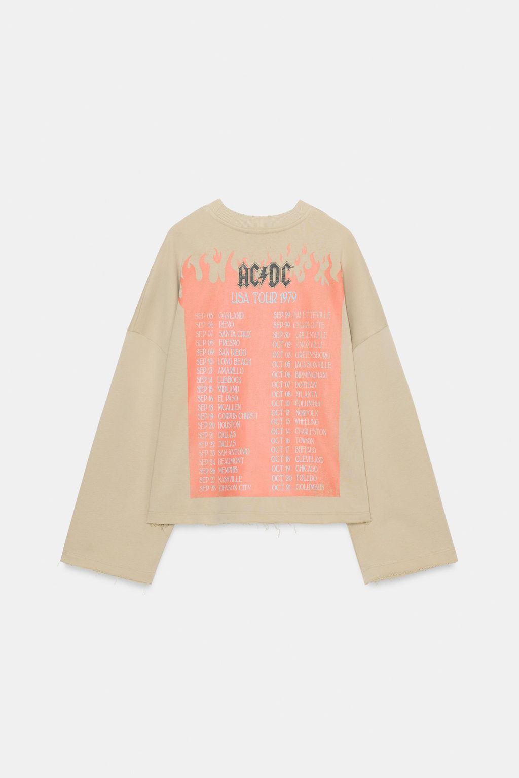 AC/DC ® SWEATSHIRT - Zara фото 7