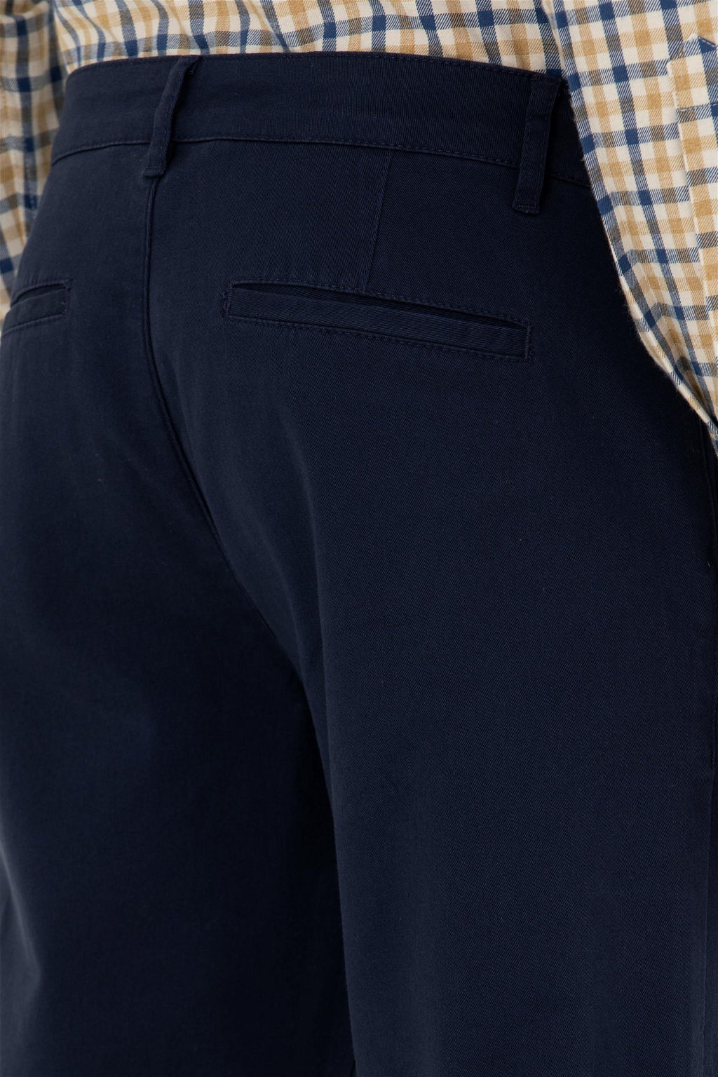 Мужские темно-синие брюки из плотной ткани - U.s. polo assn фото 7