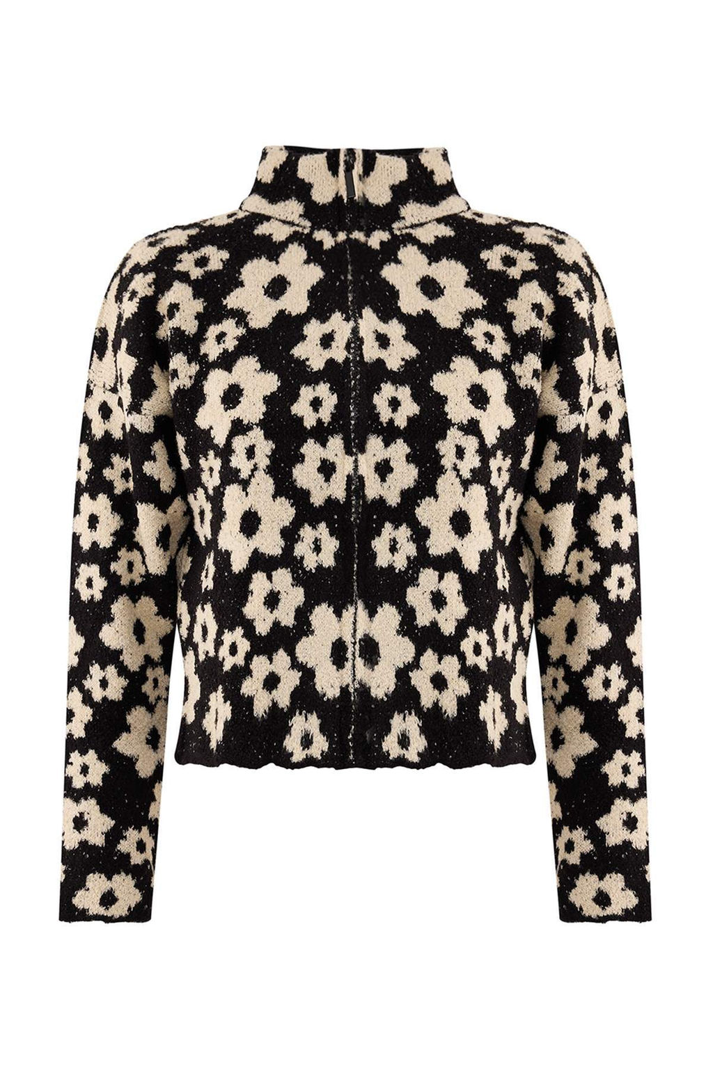 TRENDYOLMILLA Pembe Buklet Ceket Gorunumlu Triko H?rka TWOAW25HI00262  фото 6