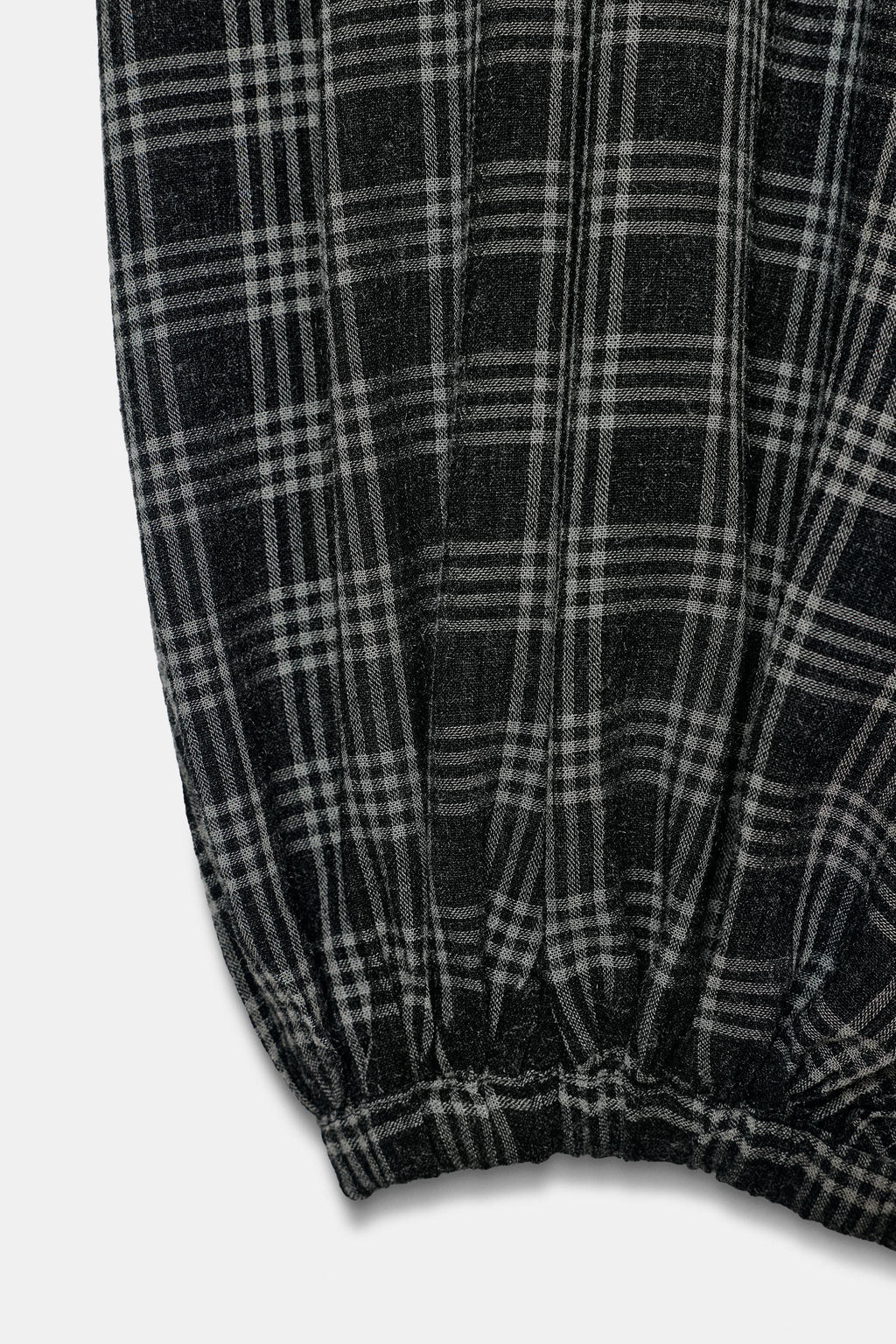 ZW COLLECTION CHECKED BLOOMER TROUSERS - Zara фото 4