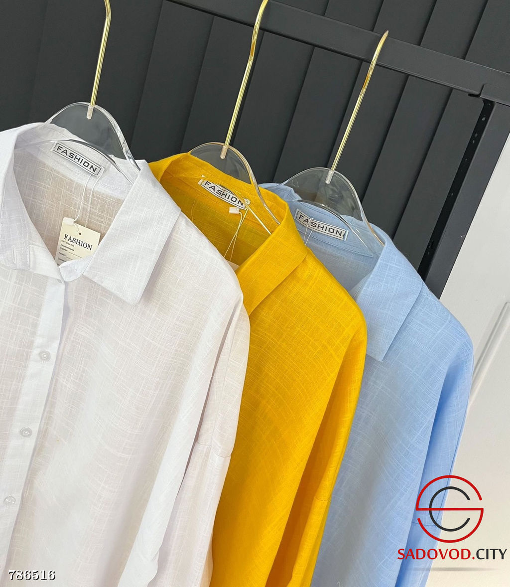 Женская однотонная блузка - Bruno фото 6