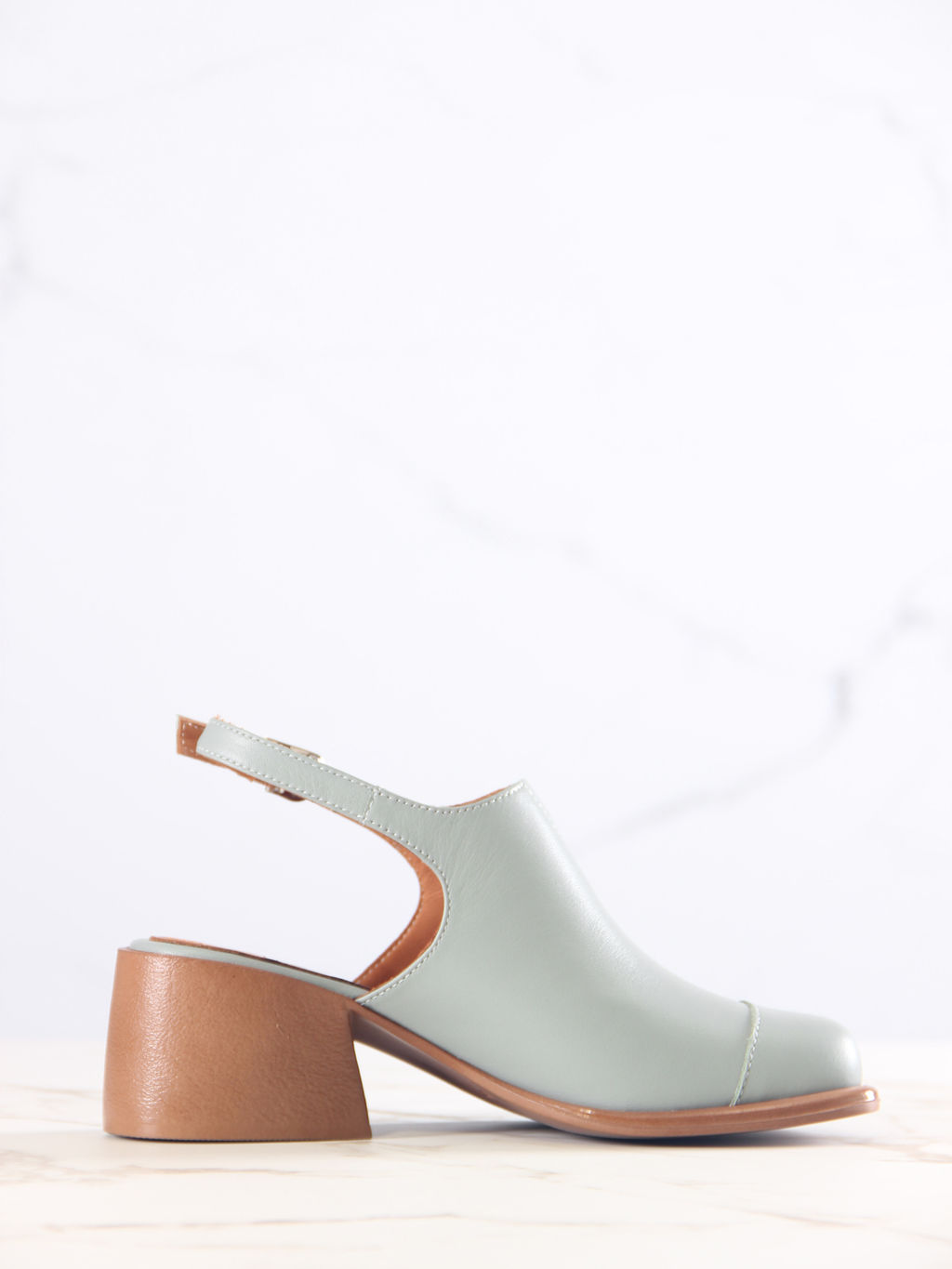 Босоножки 5133.23663be.Авокадо лион+коричневый