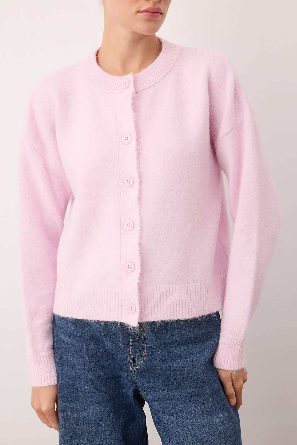 Wardrobe Essentials Lila Alpaka Yunu Kar?s?ml? Genis Kal?p Triko H?rka | TWOAW26HI00089