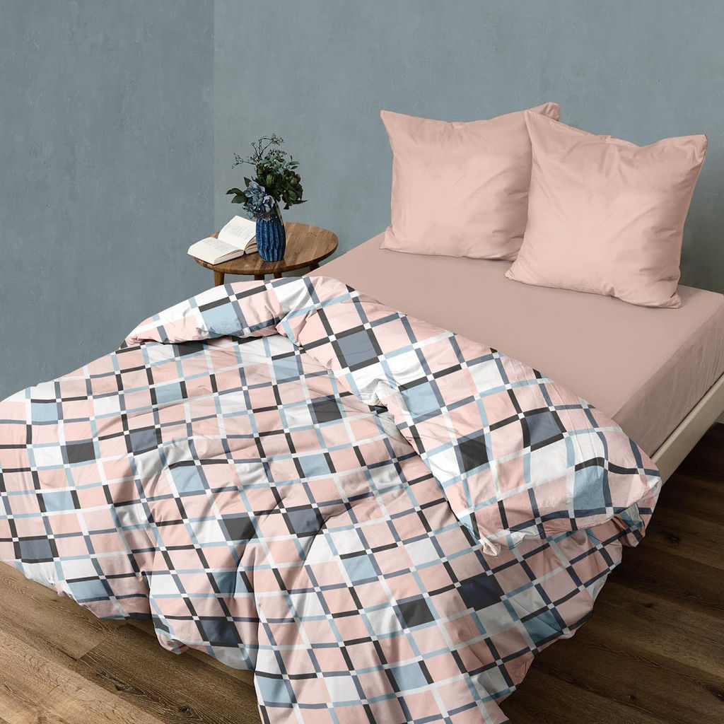 КПБ 2.0 бязь "Любимый дом" (70х70) рис. 60256-1/15950-19 Твист н/у