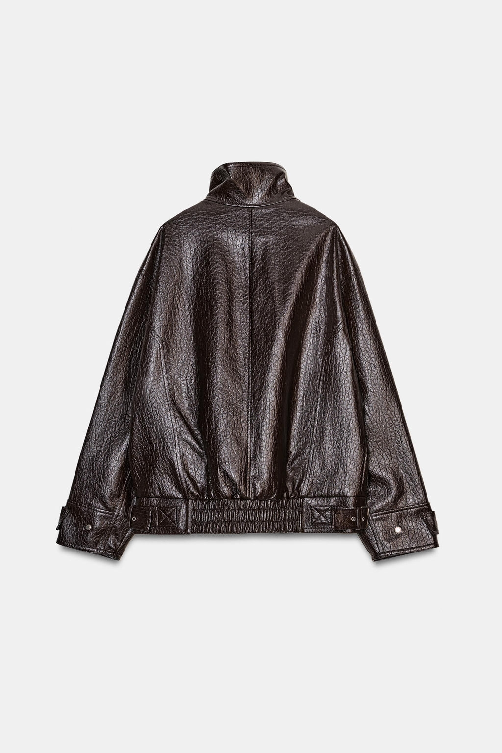ZW COLLECTION FAUX LEATHER JACKET - Zara фото 13