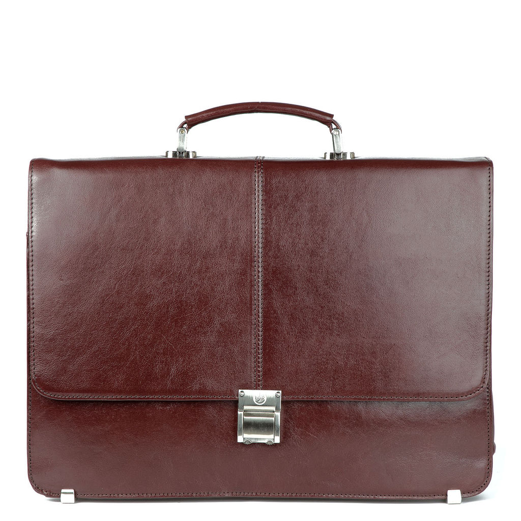 Мужской кожаный портфель