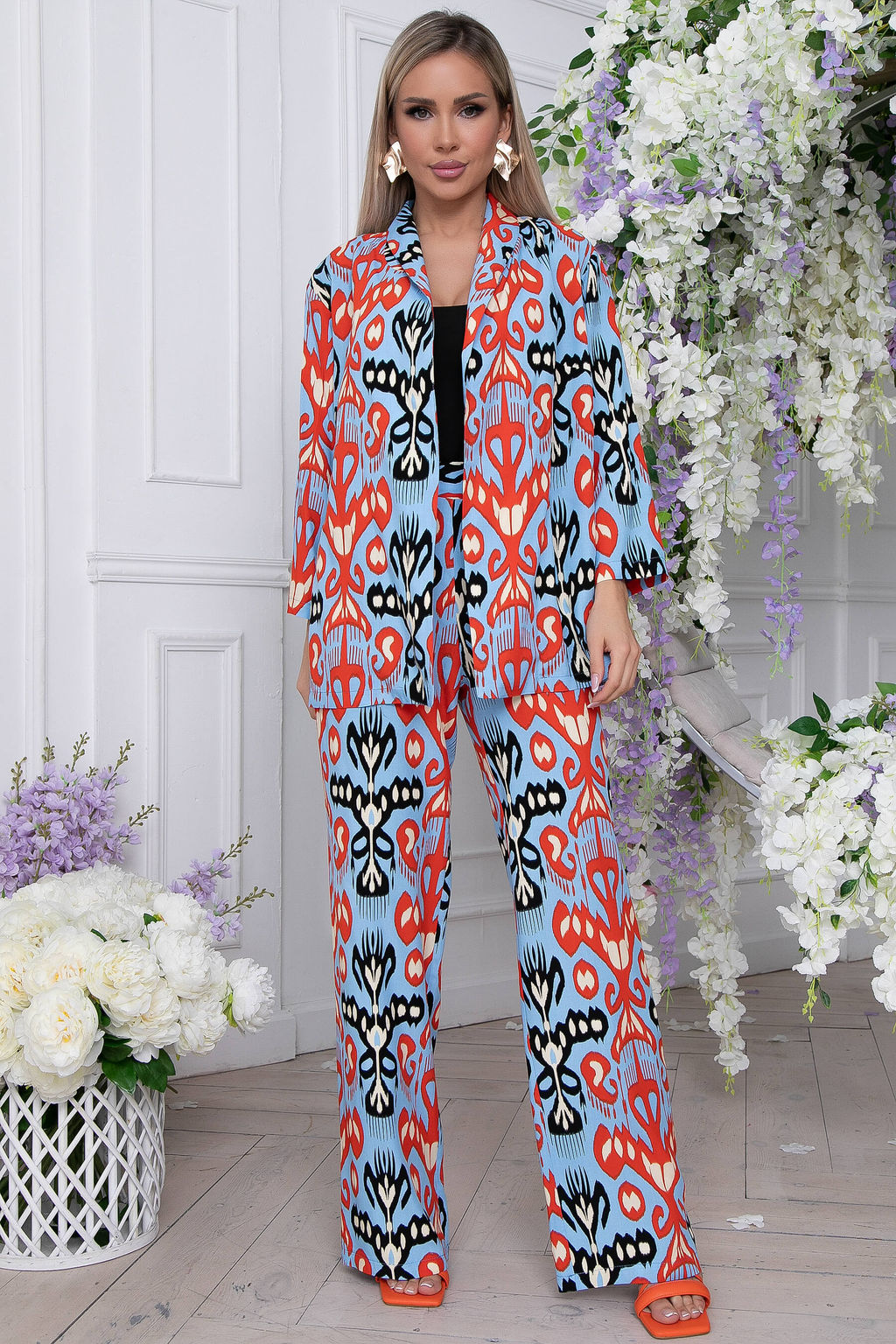 Костюм Лия (голубой) К8840 - Lt collection фото 4