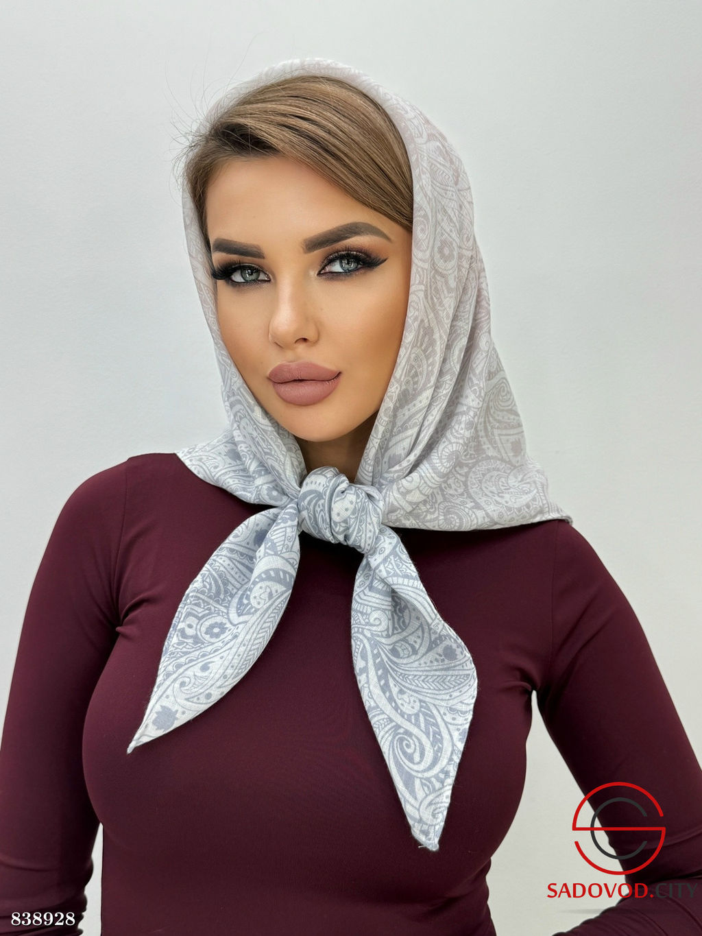 Платок женский из бамбукового волокна - Bruno фото 5