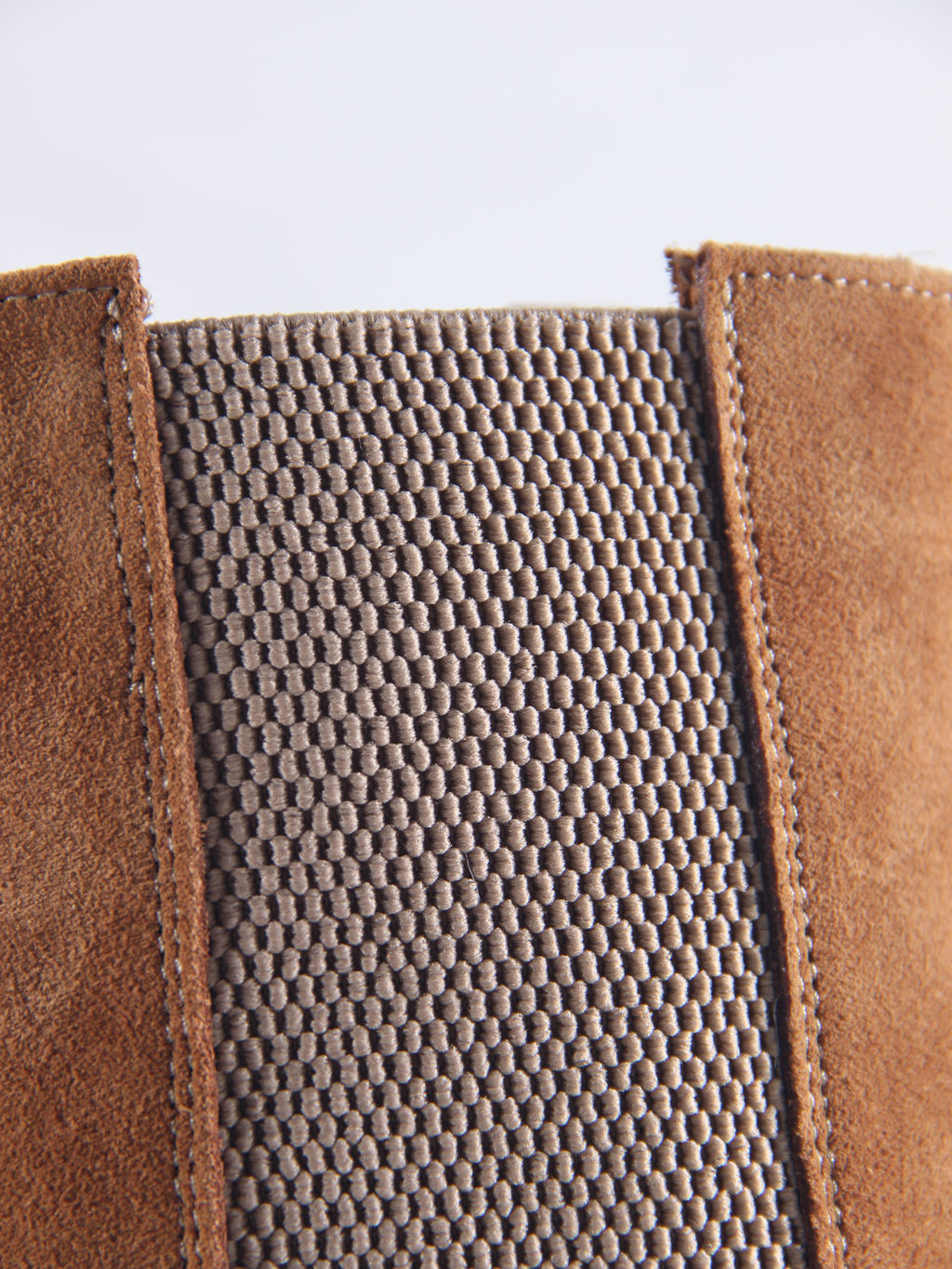 Челси 360.P.taskanaka.Серо-коричневая замша/шерсть