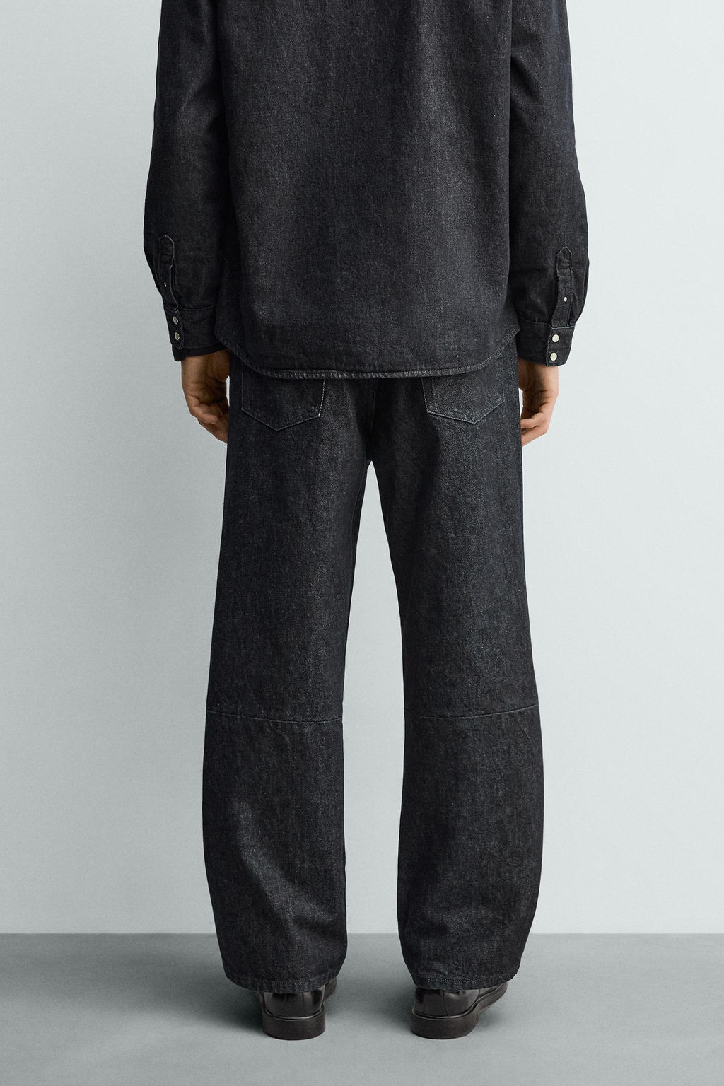 STUDDED STRAIGHT-LEG JEANS - Zara фото 20