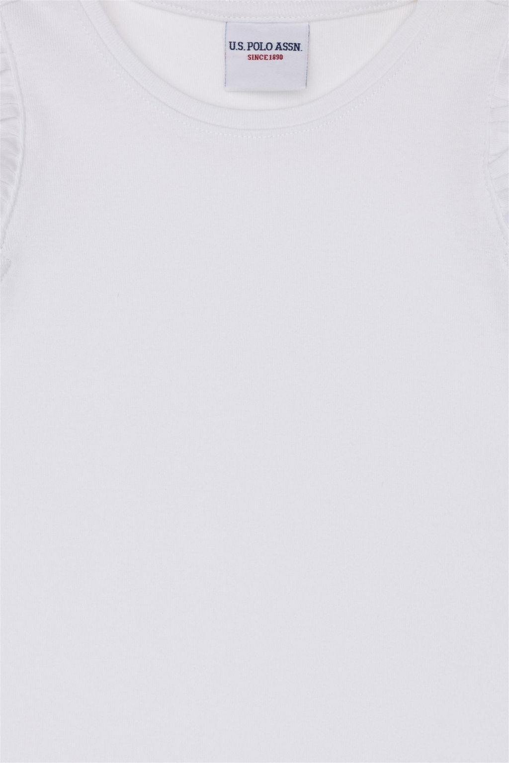 U. S. Polo Assn Белая футболка без рукавов для девочки - U.s. polo assn фото 10