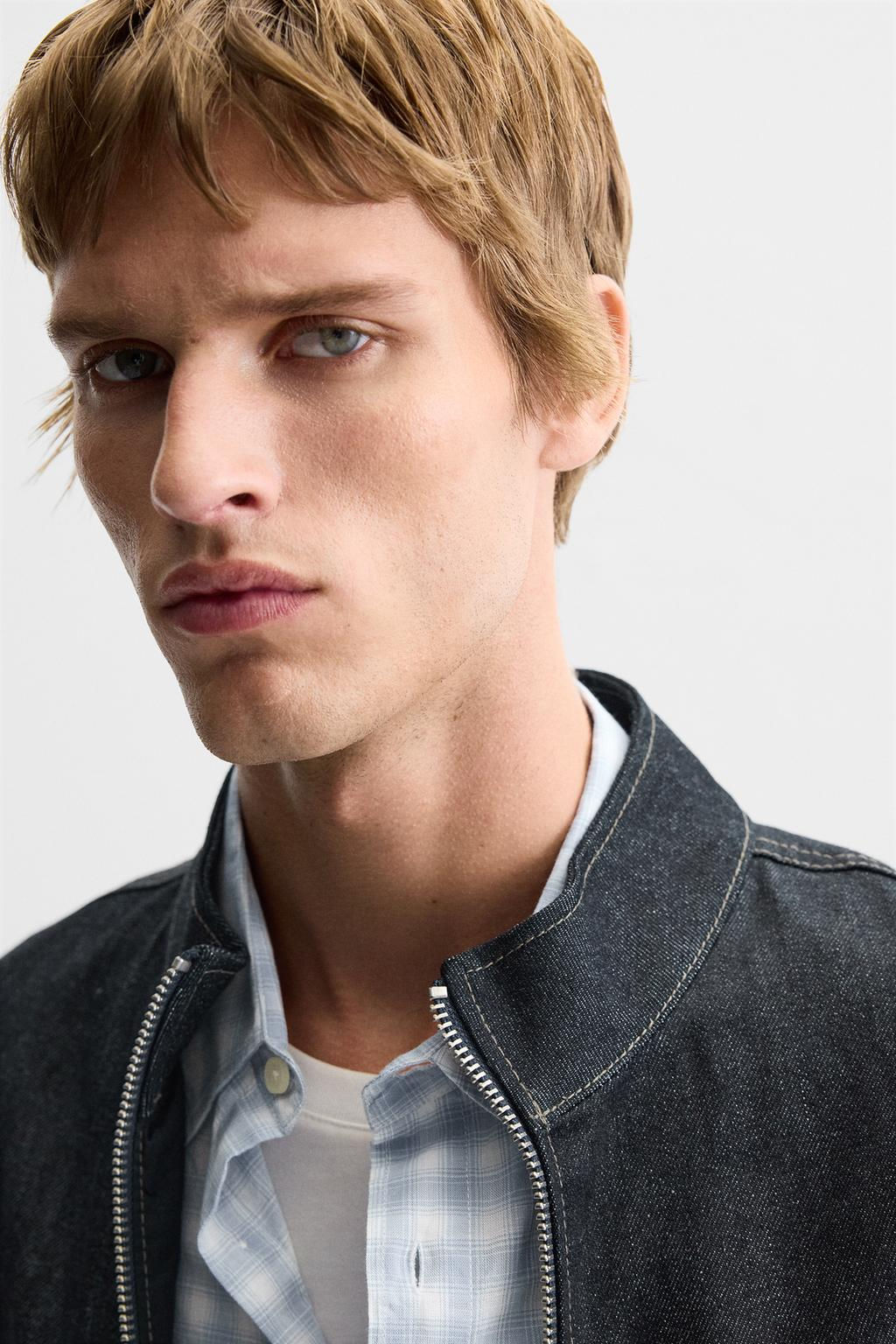 DENIM JACKET WITH POCKETS - Zara фото 6