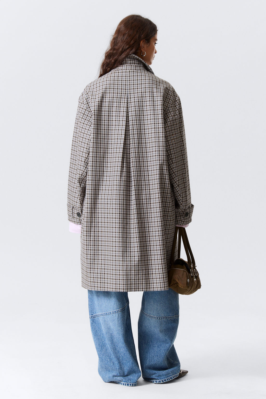 Gabardina de corte relajado