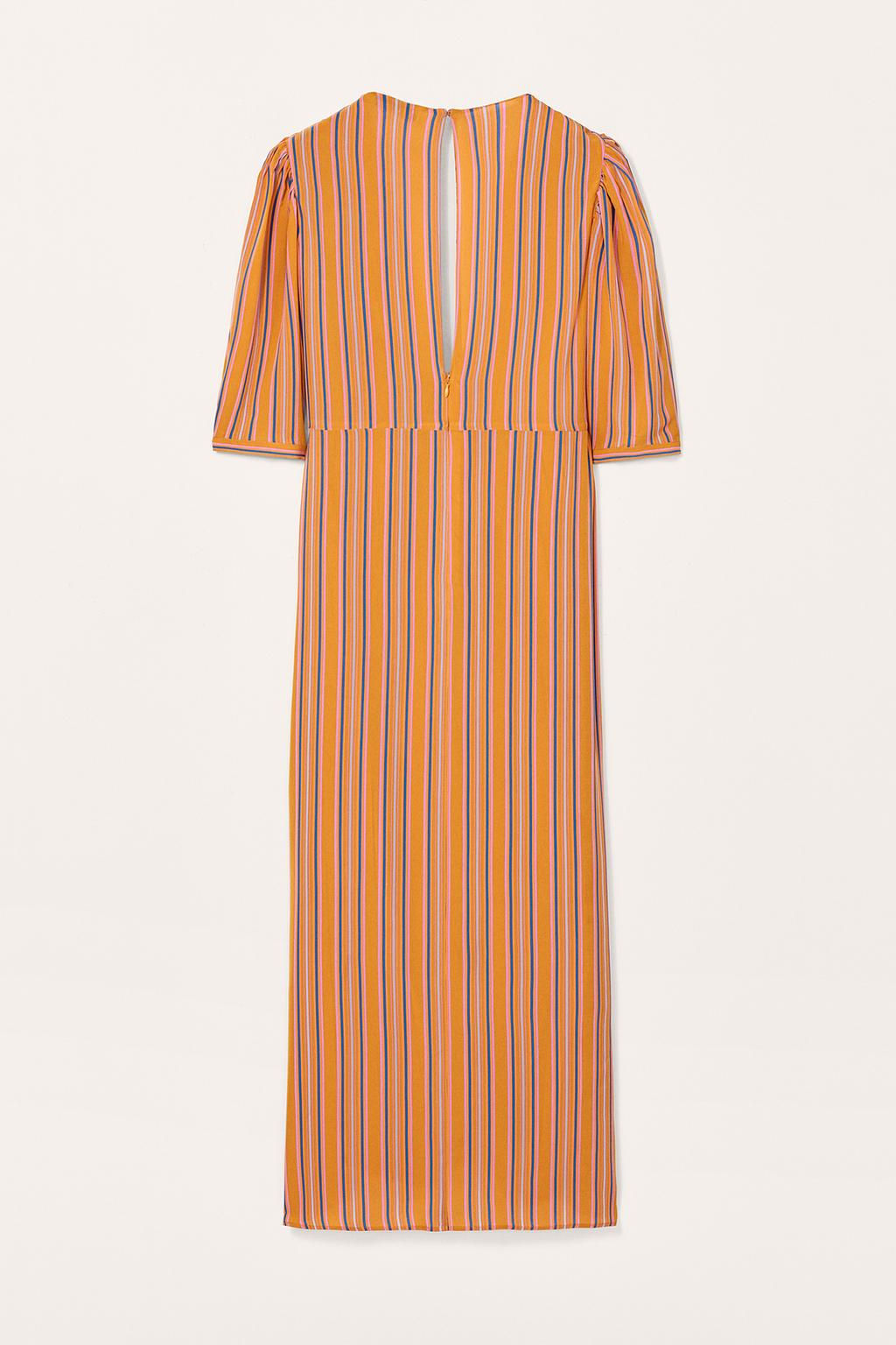 LIMITED EDITION STRIPED MIDI DRESS - Zara фото 7