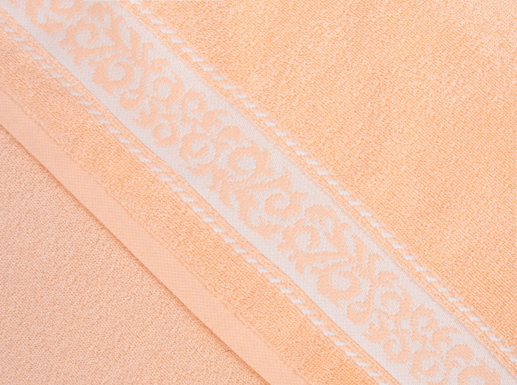 6с102.411ж1 Триумф (1-неж.оранж) Полотенце махровое 67х150см