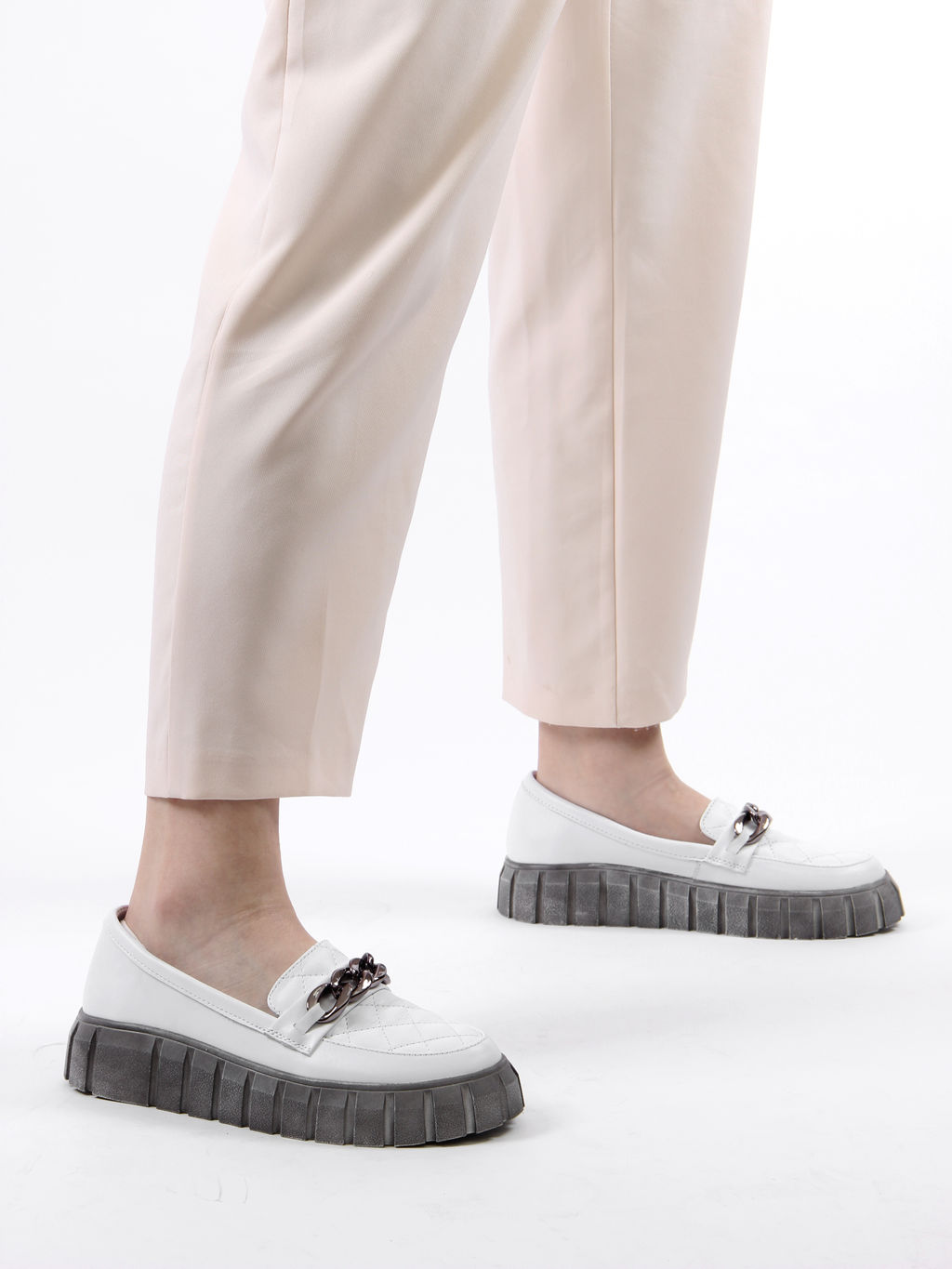 Лоферы туфли EDART 145.91505 gr. white R - Ed'art фото 3